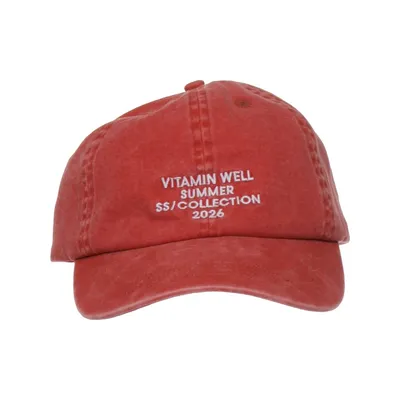 Baseball-Mütze (Rot) von Vitamin Well