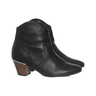 Bottes à talons (Noir) de Lavorazione Artigiana Cuir