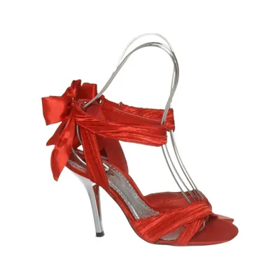 Sandaletten (Rood) van Bianco Footwear Leer