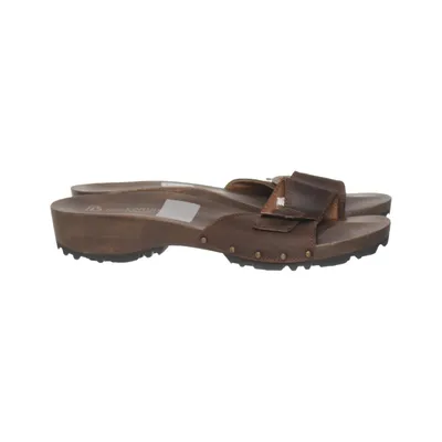 Clogs (Brown) from Berkemann Leather