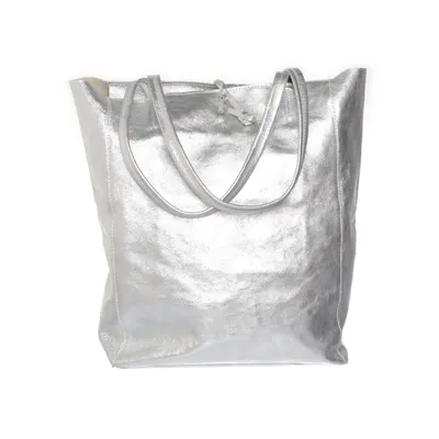 Handväska (Silverfärgad) från La Borsa