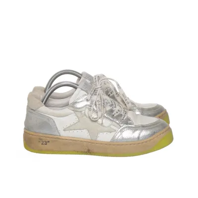 Sneakers (White, Silver) from Semerdjian