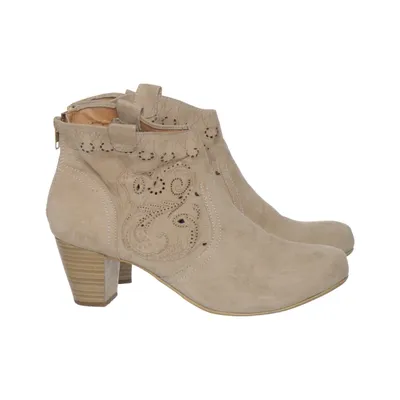 Bottes à talons (Beige) de Anna Field Cuir