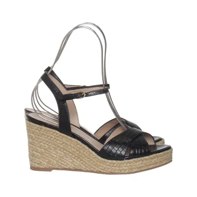 Chaussure compensées (Noir, Beige) de Stuart Weitzman