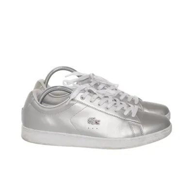 Canvas schoenen (Zilver) van Lacoste