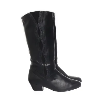 Bottes (Noir) de Salamander Cuir, Polyester, Laine