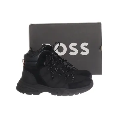 Laced boots (Black) from Hugo Boss