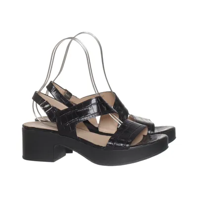 Chaussure compensées (Noir) de Wonders