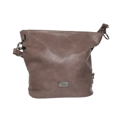 Shoulder-bag (Gray) from David Jones Polyurethane