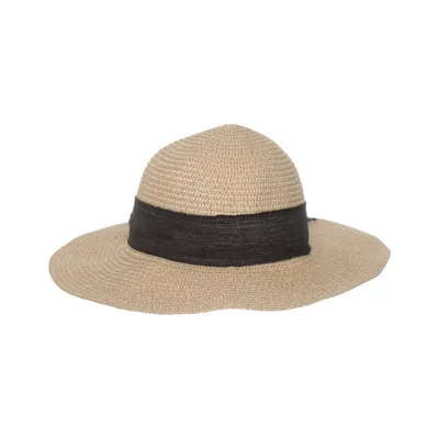 Chapeau de soleil (Beige, Noir) de Aria