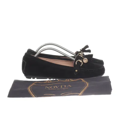 Loafers (Svart) från Novita Mocka