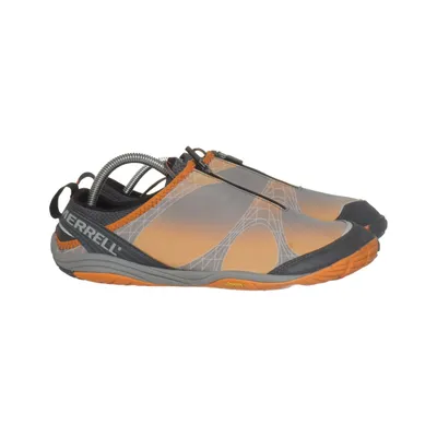 Running shoes (Orange, Gray) from Merrell Leather