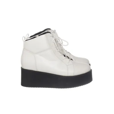 Laced boots (White) from Vox