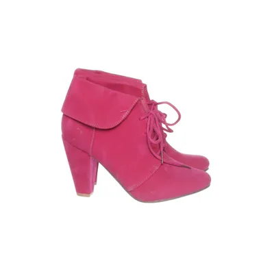 Heeled boots (Pink) from Super Mode