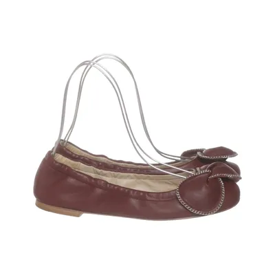 Ballet flats (Red) from See by Chloé Leather