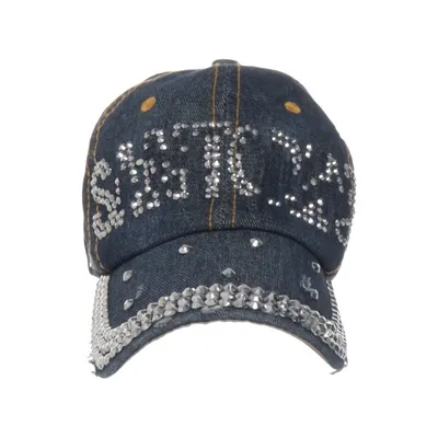 Honkbalpet (Blauw) van Fabbro Souvenir Katoen, Polyester