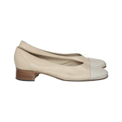 Ballerinaskor (Beige, Vit) från Mab Studio Skinn