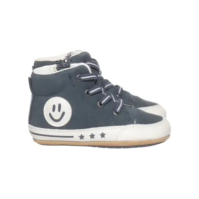 Boots (Blau, Weiß) von Spot Leder