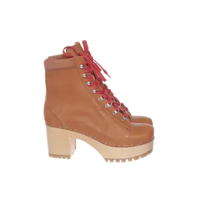 Heeled boots (Brown) from Swedish Hasbeens