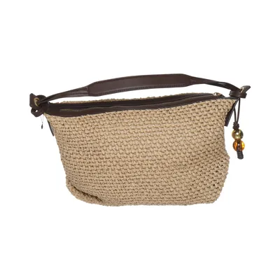 Sac à bandoulière (Beige, Marron) de Zara Polyuréthane