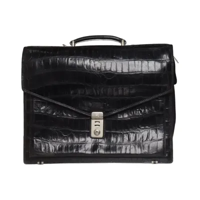 Briefcase (Black) from Da Milano