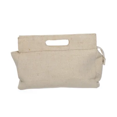 Toilet bag (Beige) from The Body Shop Cotton, Linen, Polyester