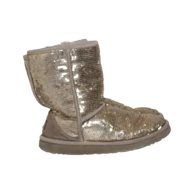 Ankelstøvler (Classic Short Sequin) fra UGG Polyurethan