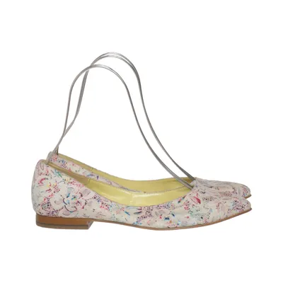 Ballerines (Blanc, Multicolore) de Patrizia Dini Cuir