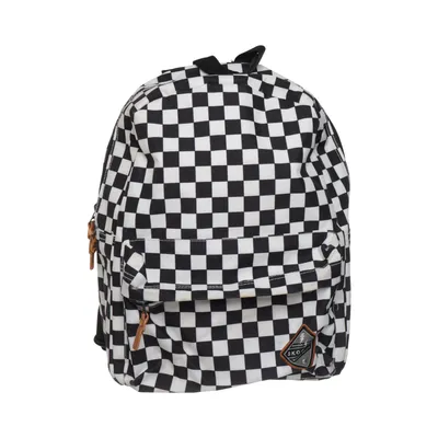Backpack (Black, White) Polyester