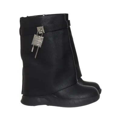 Enkellaarzen (Zwart) van Shoebox