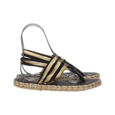 Espadrilles (Black, Gold) from Nalho