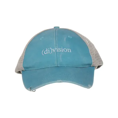 Trucker cap (Blue, Gray) from Division