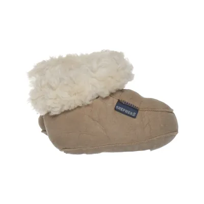 Baby booties (Beige) from Shepherd Leather, Wool