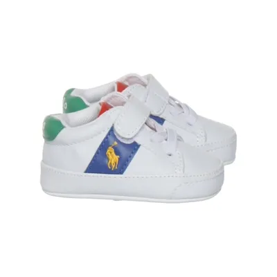 Baby booties (White, Multicolored) from Ralph Lauren