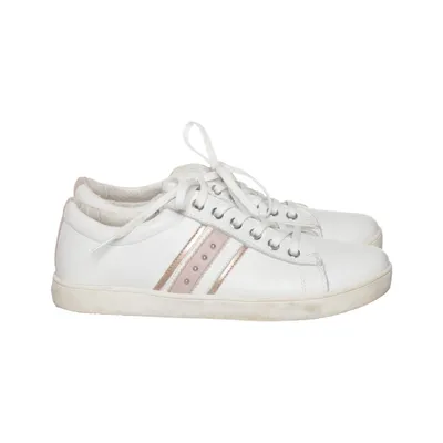 Sneakers (Wit) van Geox Leer