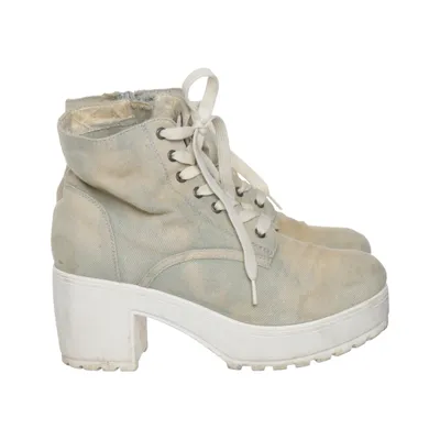 Heeled boots (Beige) from Catwalk