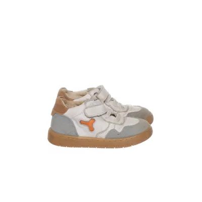 Baskets (Blanc, Gris) de Shoesme Cuir