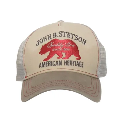Casquette de camionneur (American Heritage) de Stetson Coton