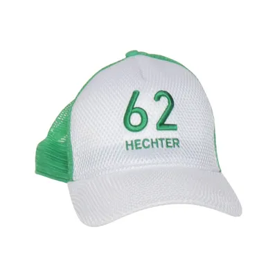 Trucker cap (Hvid, Grøn) fra Hechter Polyester