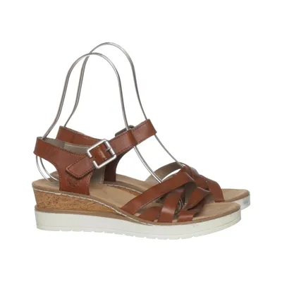Wedges (Brown) from Rieker Antistress Leather