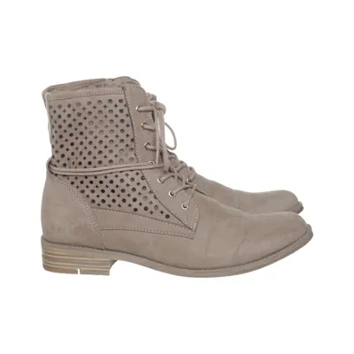 Schnürstiefel (Beige) von Marco Tozzi Leder