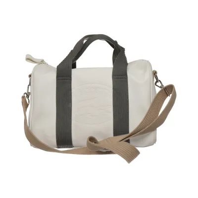 Handtasche (Weiß, Beige, Grün) von Lacoste Baumwolle, Polyester