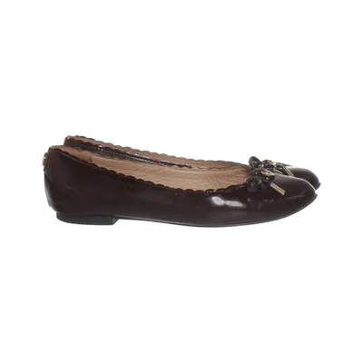 Ballet flats (Brown) from Novita Leather