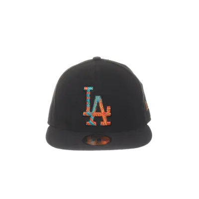 Baseballkeps (Svart, Flerfärgad) från New Era Polyester