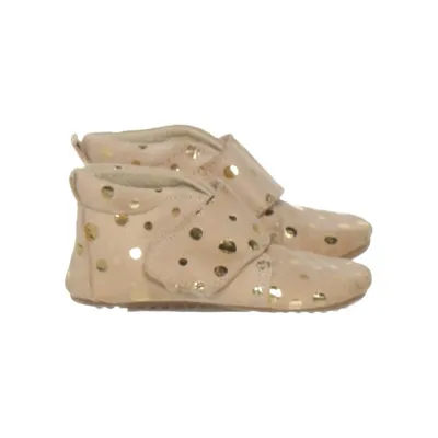 Chaussons pour bébé (Beige, Or) de Pom d'Api