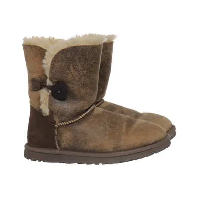Ankelstøvler (Bailey Button) fra UGG Læder