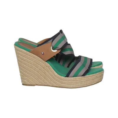 Sleehakken (Groen, Grijs, Blauw) van Tommy Hilfiger Leer