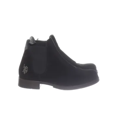Chelsea boots (Zwart) van U.S. Polo Assn. Imitatie suède