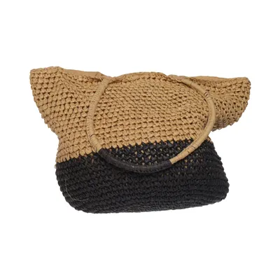 Beach bag (Beige, Gray) from Oasis Polyester