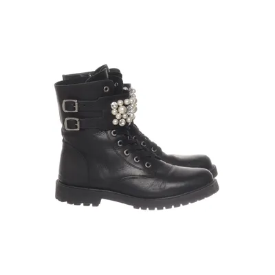 Laced boots (Black) from Oxmox Leather